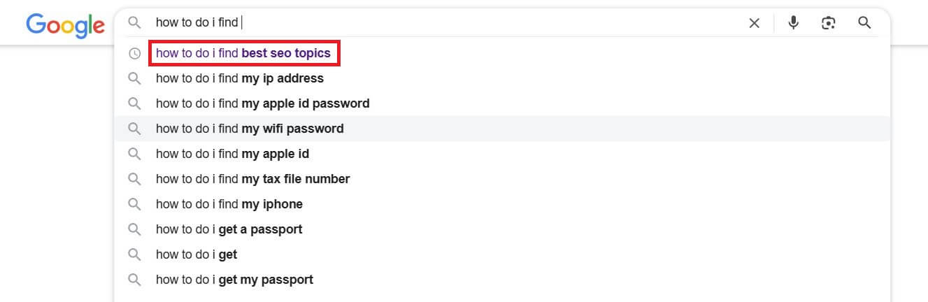 Start With Search Intent